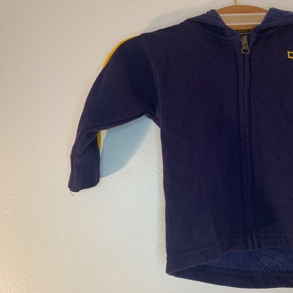 PRO EDGE Unisex Kids “West Virginia” Zip Up Sweatshirt Hoodie / Size: 12 Months - Picture 6 of 8